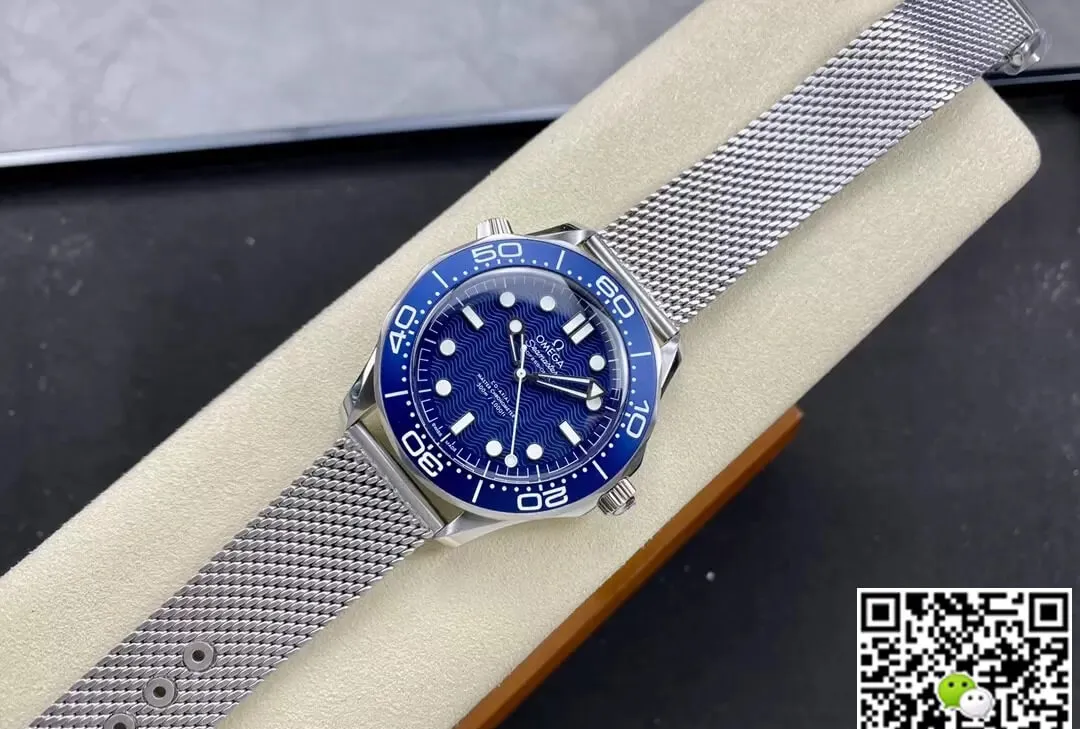 Omega Seamaster Diver 300M 210.30.42.20.03.002 VS Factory 1:1 Best Edition Replica Watch Blue Dial